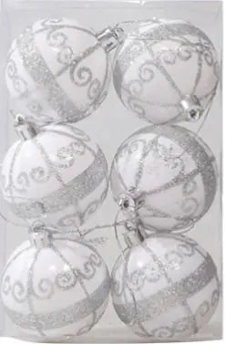 Glitter Christmas Balls Rieworkes