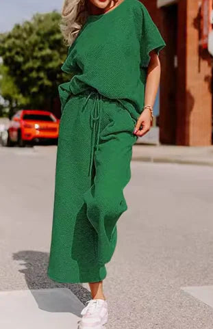 Women's Fashion 2-Piece Casual Set (One Set) Mimarta