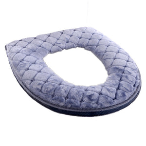 Plush Washable O-Shape Toilet Seat Cover Mimarta
