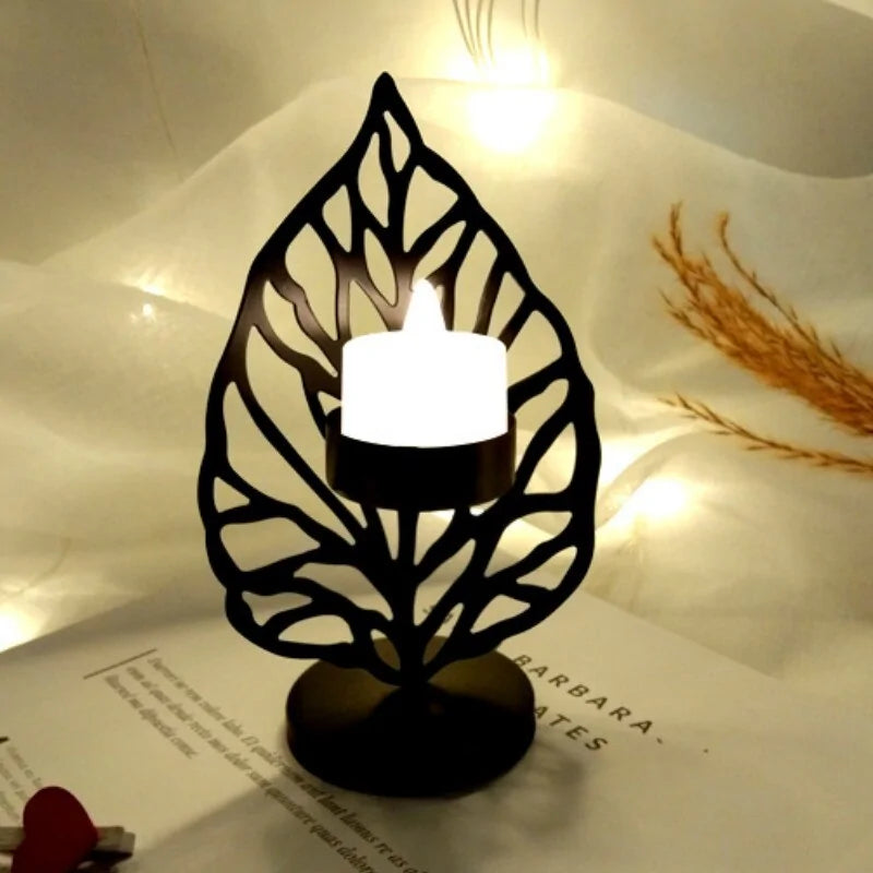 Iron Candlestick Holder: Nordic Design for Parties, Weddings, and Dinner Décor Rieworkes