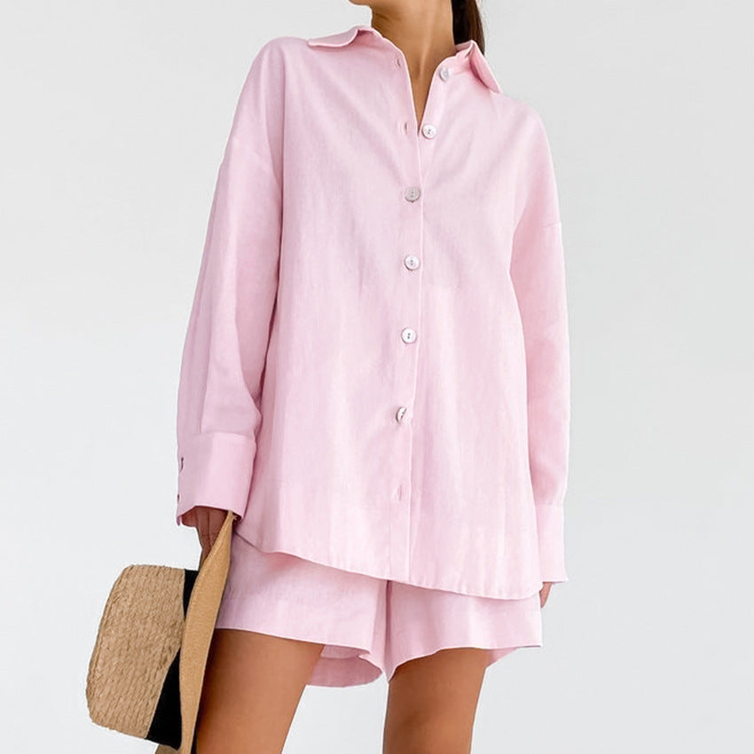 2023 Summer Women's Loose Fashion Pajama Set (2 Pieces) Mimarta