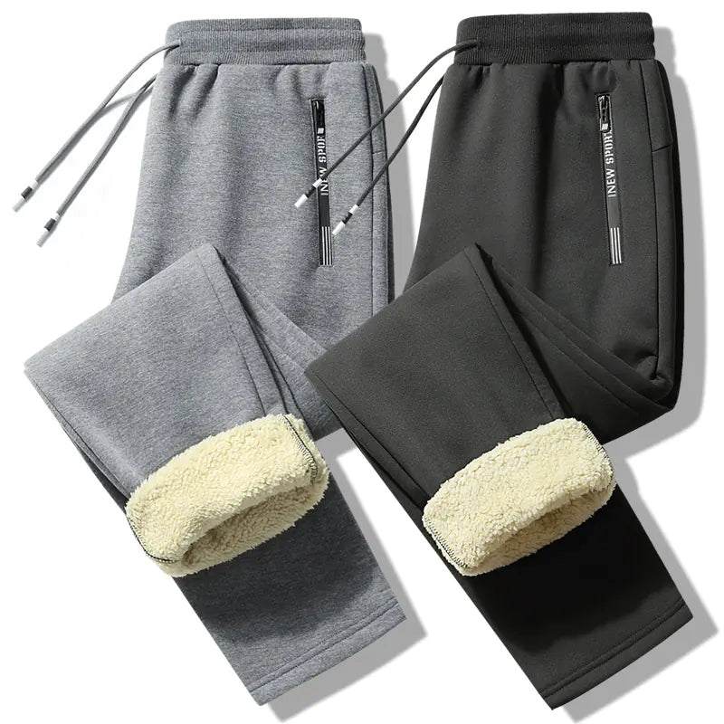 Men's and Women's Plus Size Fleece Sweatpants Mimarta
