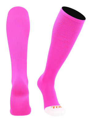 TCK Prosport Tube Socks Baseball Socks Softball Football Hot Pink X-Large Rieworkes