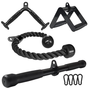 WNOEY Cable Machine Attachment Set LAT Pulldown Attachments Weight Machine Accessories for Home Gym Mimarta