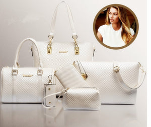 Fashionable Women's Handbag Set - 6 Pieces (2018) Mimarta
