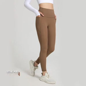 Double-Sided Sanding Workout Pants Mimarta