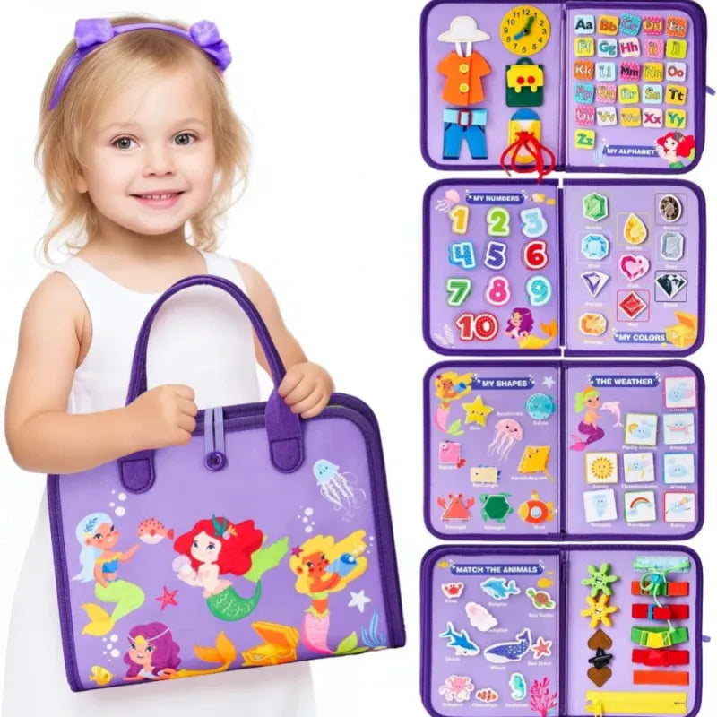 Toddler Busy Board Rieworkes