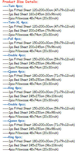 Organic Bamboo Summer Bedding Set Bed Sheet Rieworkes