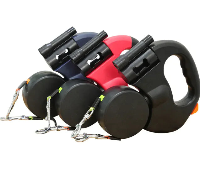 Auto Double Dog Leash Mimarta