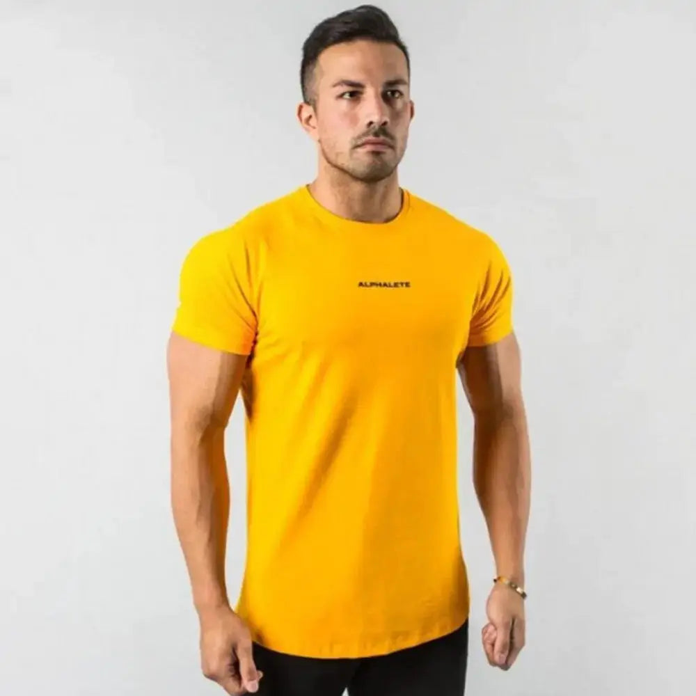 Men Fitted Gym T-Shirt Rieworkes