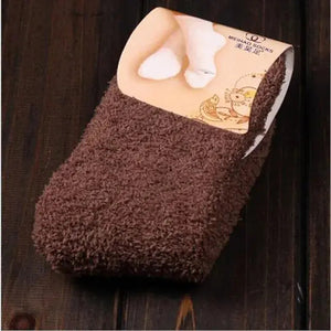 Women's Bed Socks Pure Color Rieworkes