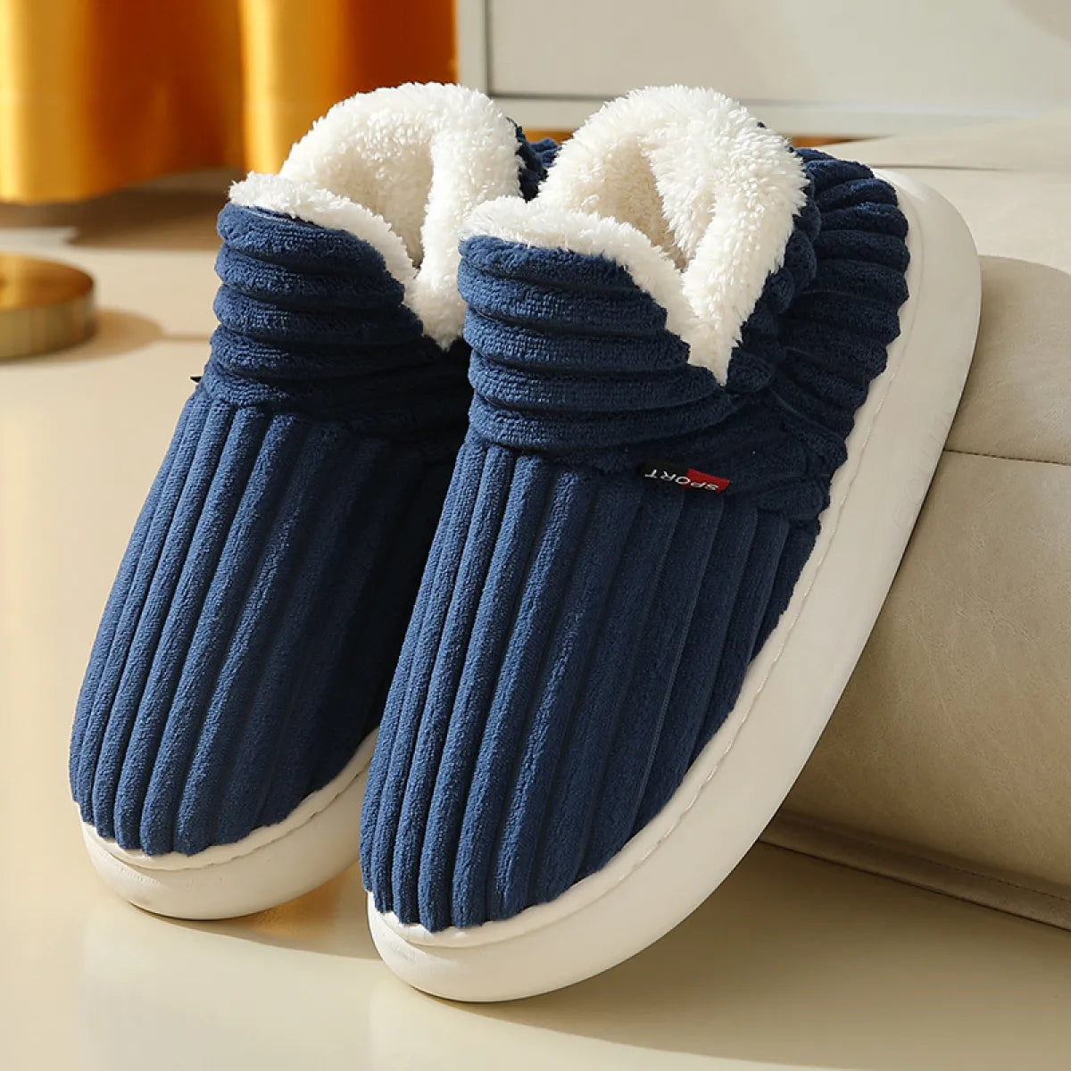 Warm Fur Slippers For Men and Women Rieworkes