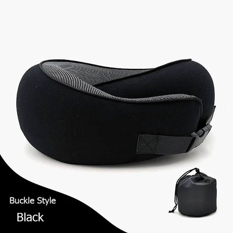 Memory Foam Travel Neck Pillow Rieworkes