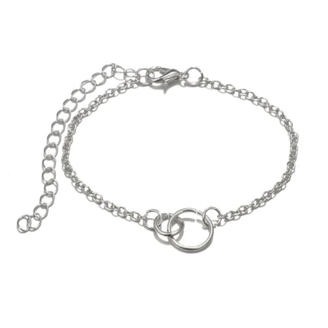 Stacked Bracelet Set #7 Silver Rieworkes