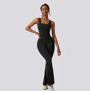 Elegant Flared Jumpsuit Rieworkes