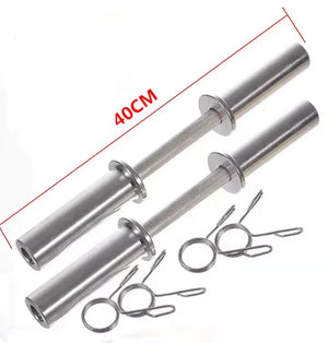 Φ50mm Solid Dumbbell Handle: 2-Inch Home Gym Bar for Weight Lifting and Arm Workouts Rieworkes