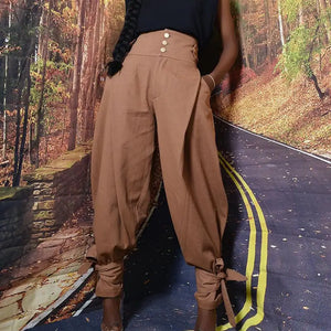 High Waisted Casual Workwear Leggings Mimarta