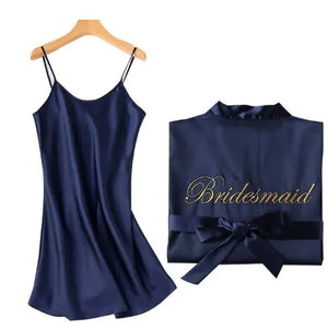 Bridal Bridesmaid Robe Rieworkes