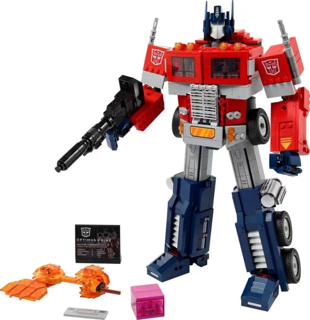 Optimus Prime Transformers Assembly Block Toy Mimarta
