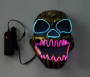LED Light-Up Mask - Glow in the Dark (LED Mask) Mimarta