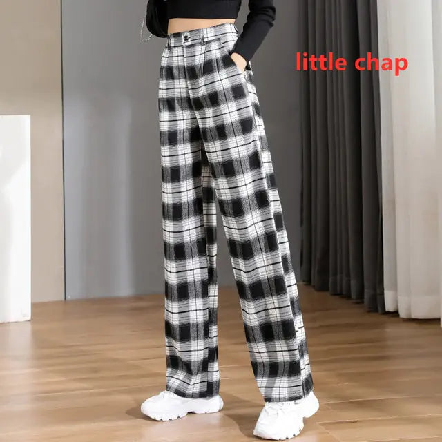 Women Chic Office Wear Straight Pants Rieworkes