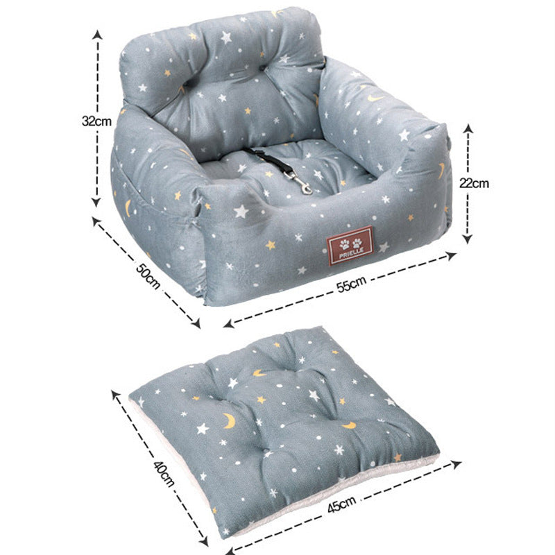 Wholesale Korean Car Dog Bed Portable Pet Seat Mimarta