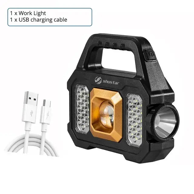 High Power Rechargeable LED Camping Work Light Rieworkes