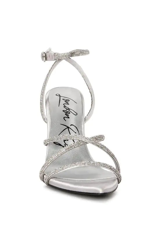 Rhinestone Embellished Stiletto Heels Rieworkes