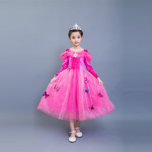 Cinderella Halloween Dress for Girls - Princess Costume Mimarta