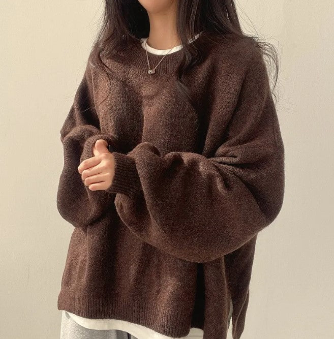 Woman Loose Sweater Mimarta
