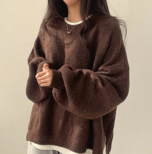 Woman Loose Sweater Mimarta
