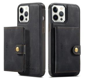 Luxury Magnetic Safe Leather Case For iPhone Rieworkes
