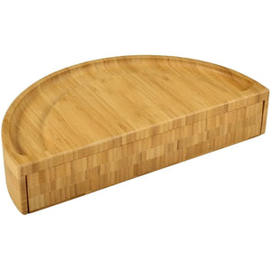 Bamboo Cheese Plate Wooden Breadboard Rieworkes