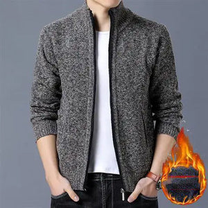 Winter Men Sweater Coat Thick And Velvet Rieworkes