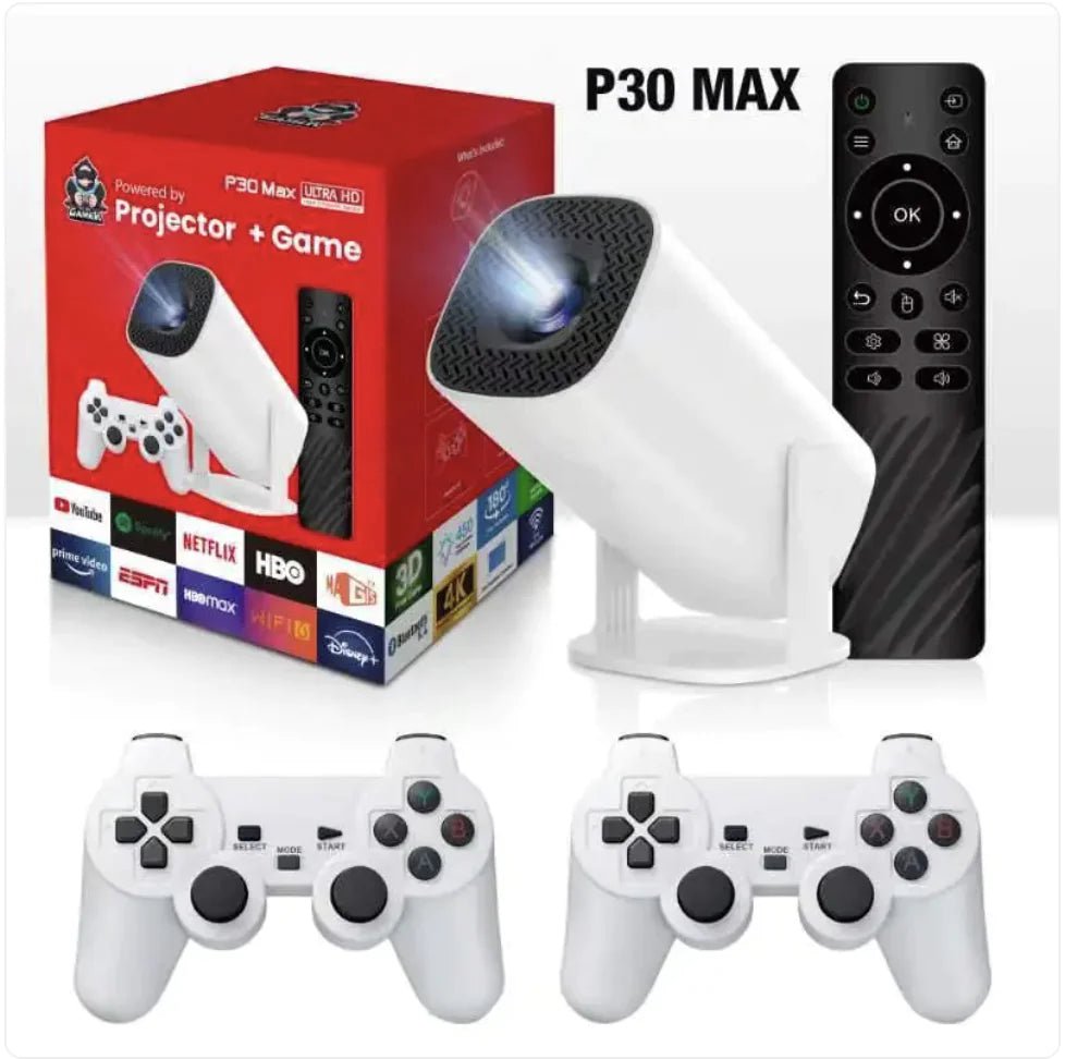 4K HD Gaming Projector – Ultra - Clear and Smooth Display - Rieworkes