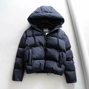 Cotton Padded Jacket Winter Hooded Rieworkes