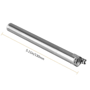 5" LED USB Rechargeable Mini Tactical Flashlight Stainless Steel Torch Pen Light - Rieworkes