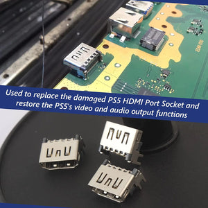 5 Pack OEM HDMI Port Connector Socket Replacement For Sony PlayStation 5 PS5 USA - Rieworkes