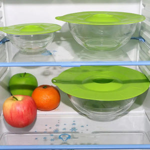 5 PCS Set Silicone Microwave Bowl Cover - Rieworkes
