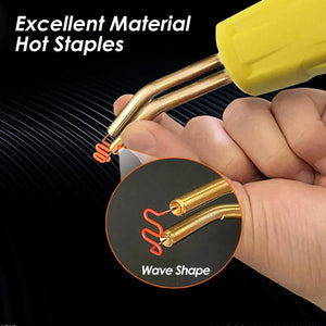 500PCS Hot Stapler Staples Repair Kit For Plastic Welder Gun Car Bumper Fender - Rieworkes