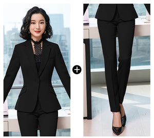 Fashionable Women's Workwear Set for Fall-Winter (2 Pieces) Mimarta