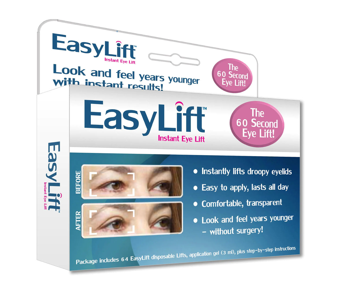 EasyLift The Original 60 Second Eye Lift | As Seen On TV | Lab Tested For Save Everyday Use | Made In America Rieworkes