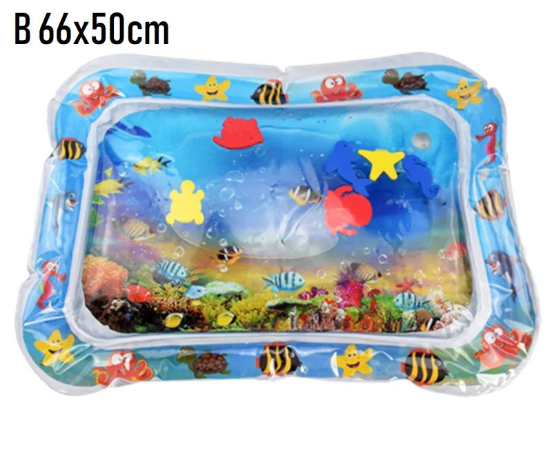 Tummy Time Inflatable Water Mat for Babies Rieworkes
