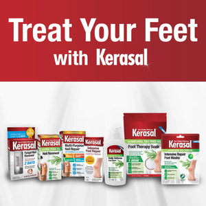 Kerasal Intensive Foot Repair Skin Healing Ointment for Cracked Heels and Dry Feet 1 oz , 2 Count, (Pack of 2) Intensive Foot Repair (Twin Pack) Rieworkes