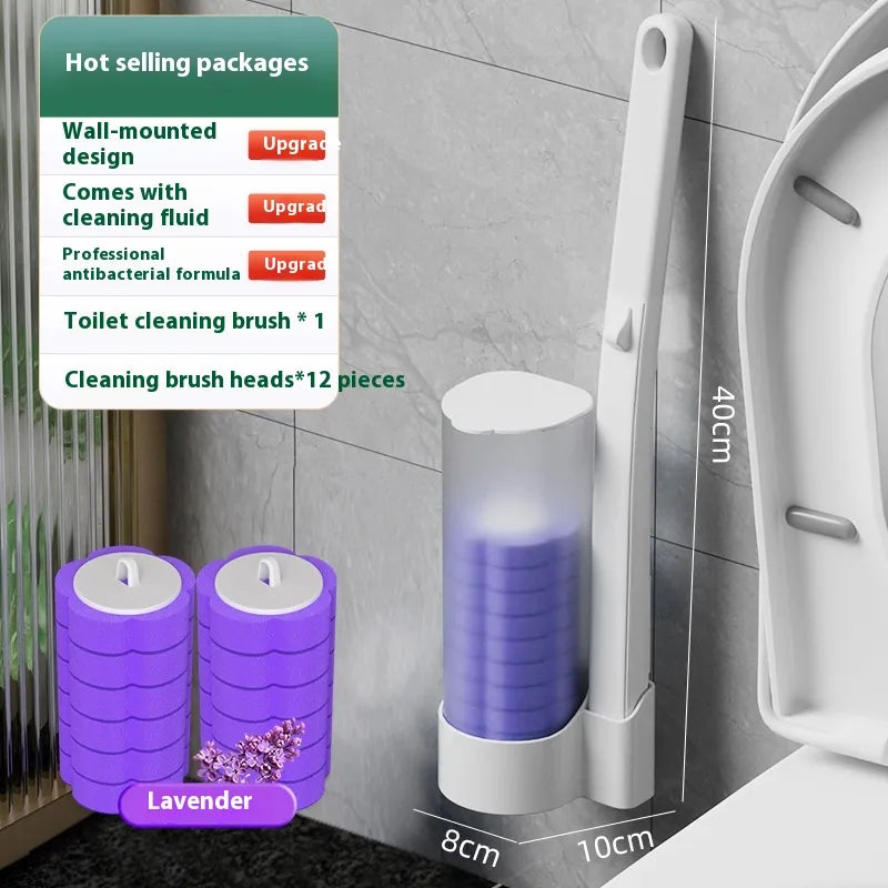 Bathroom Wall-mounted Long Handle Household Cleaning Sets Mimarta