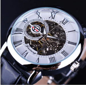 Men's Hollow Design Mechanical Watch Mimarta