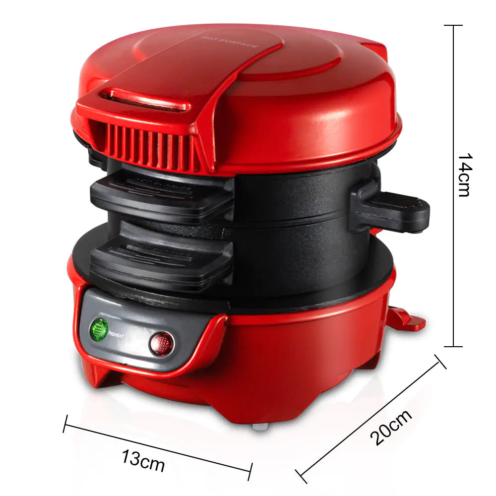 Burger machine Sandwich machine Home breakfast machine Omelette toaster Rieworkes