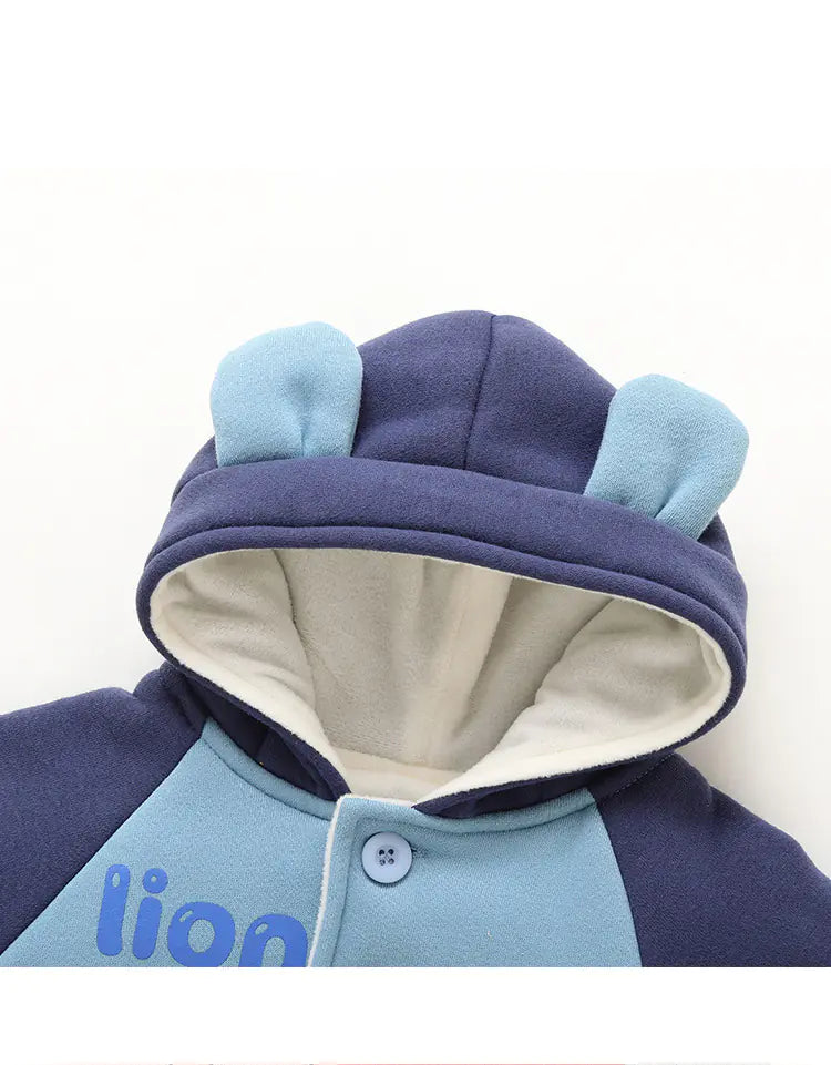 Baby Fleece Hooded Jacket for Boys and Girls Winter Mimarta