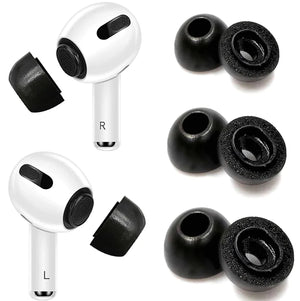 Replacement Ear Tips For Apple Airpods Pro Memory Foam Tips Airpod Pro - 3 Pairs Rieworkes