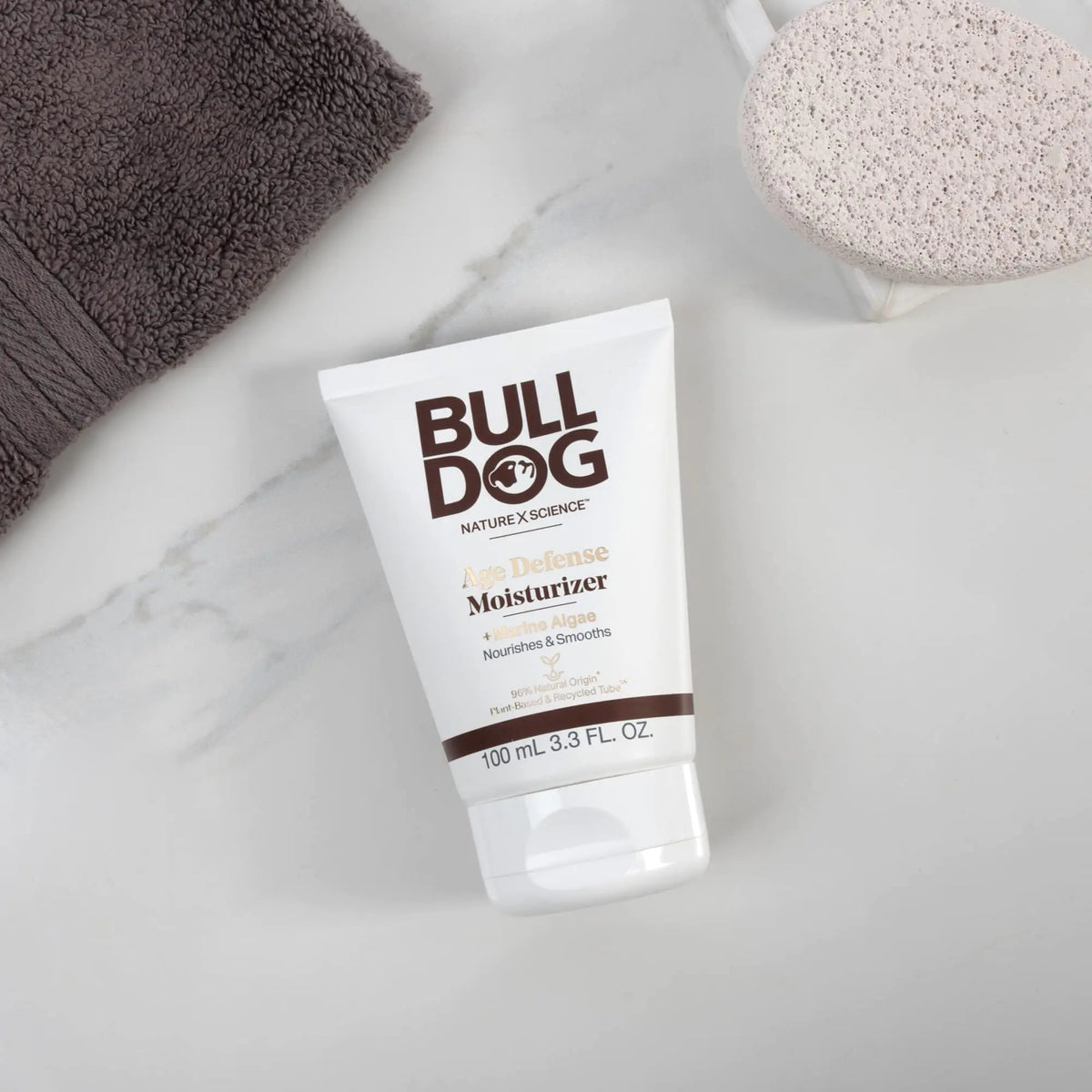 BULLDOG Mens Skincare and Grooming Face Moisturizer Age Defense, 3.3 Fluid Ounce Age Defying Rieworkes